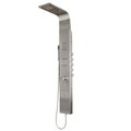 Chesterfield Waimea Matte Brushed Stainless Steel Shower Panel, Silver CH115476
